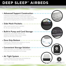 Air Comfort Deep Sleep Queen Raised Air Mattress with Built In Pump 569086272